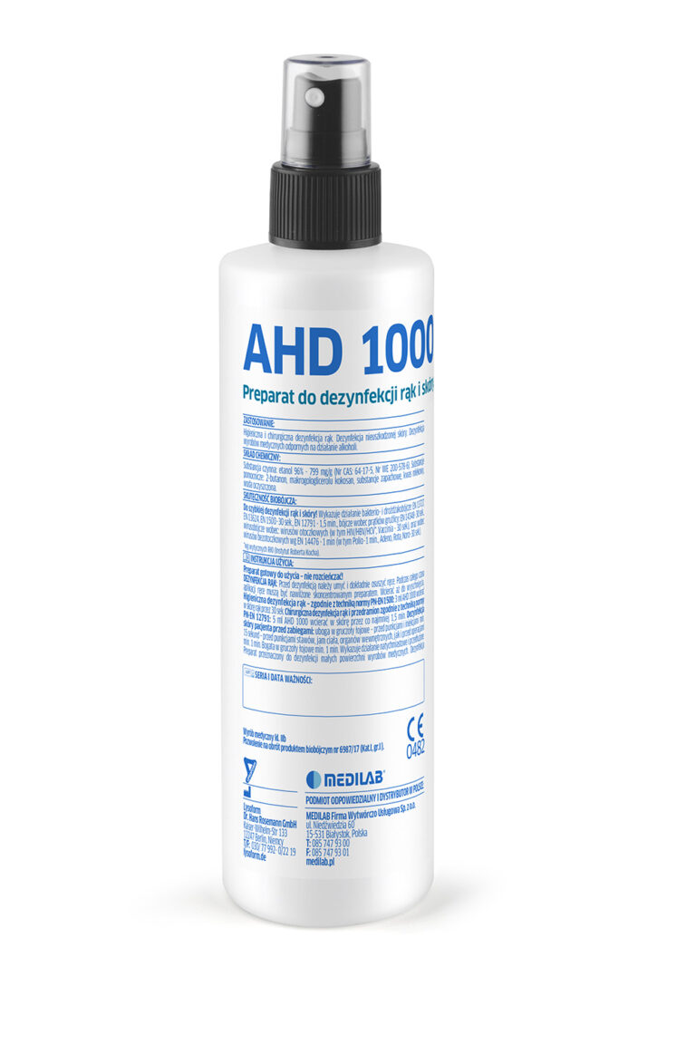 Płyn do szybkiej dezynfekcji AHD 1000 250 ml