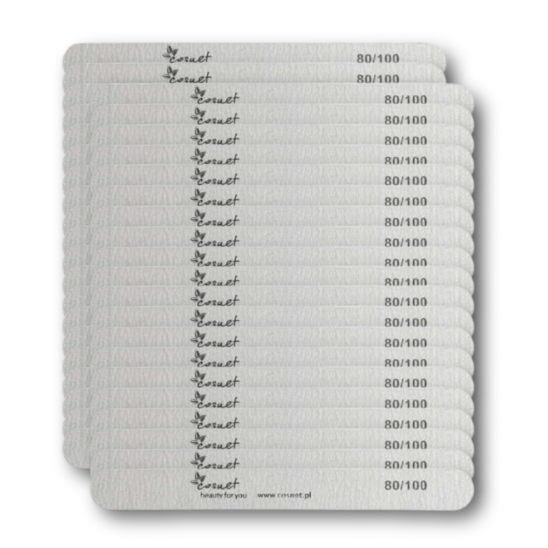 Pilnik prosty 80/100 50 sztuk